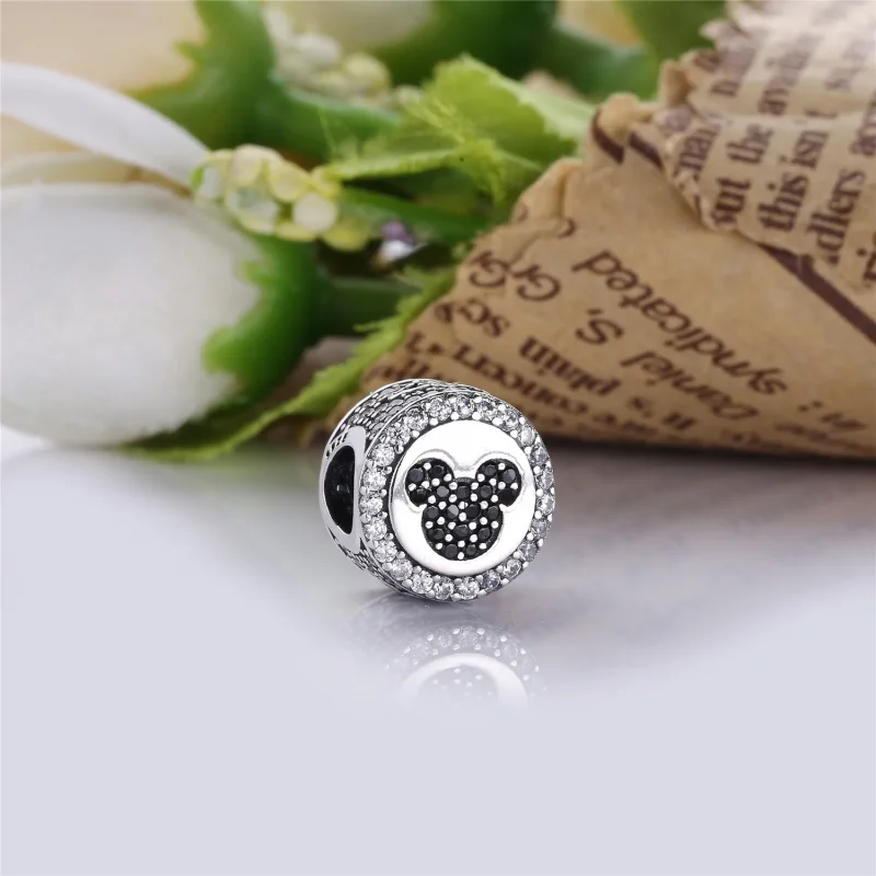 (immagine per) Disney, Charm PANDORA Mickey & Minnie scintillanti icone - Visualizza 2
