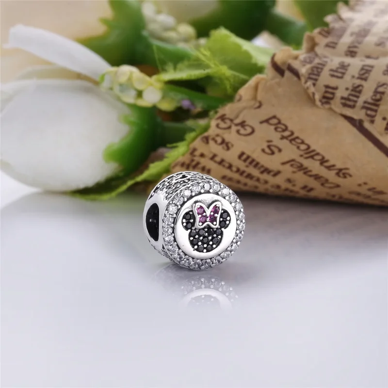 (immagine per) Disney, Charm PANDORA Mickey & Minnie scintillanti icone - Visualizza 3