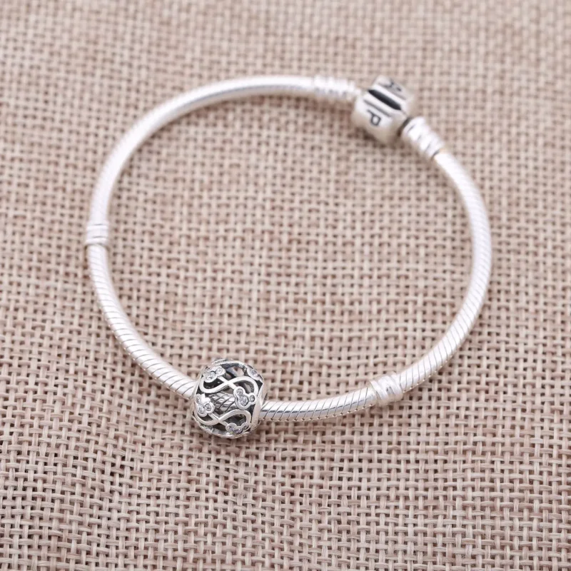 (immagine per) Disney, Charm PANDORA Minnie e Mickey Infinity - Visualizza 2