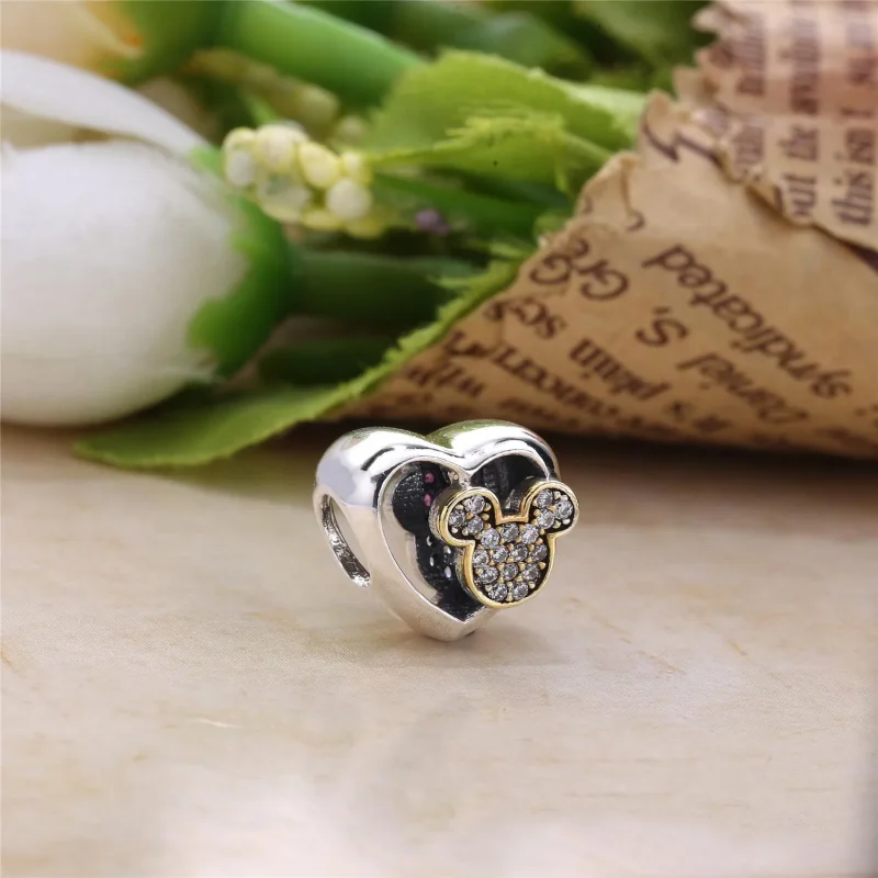 (immagine per) Disney, Charm PANDORA Topolino e Minnie - Visualizza 3