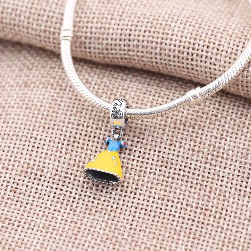 (immagine per) Disney, Charm Pendente PANDORA L'Abito di Biancaneve - Visualizza 2