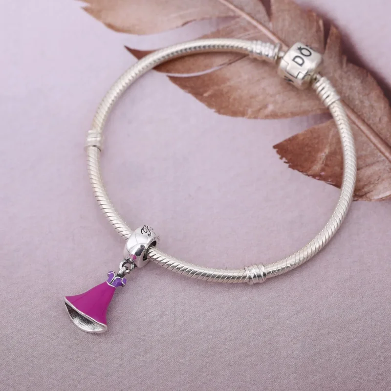 (immagine per) Disney, Charm Pendente PANDORA L'Abito di Rapunzel - Visualizza 3