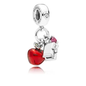 (immagine per) Disney, Charm Pendente Pandora La Mela E Il Cuore Di Biancaneve