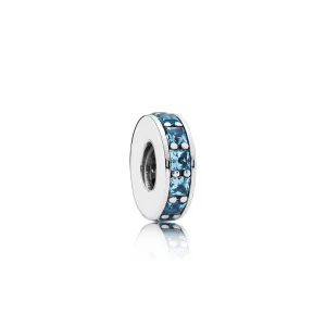 (immagine per) Distanziatore Eternity Azzurro Glaciale - 791724NBS - Charm | PANDORA