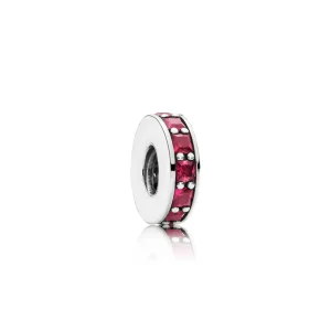 (immagine per) Distanziatore Eternity Rosso Rubino - 791724SRU - Charm | PANDORA