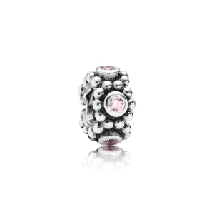 (immagine per) Distanziatore Gioco di Cerchi Rosa - 791122PCZ - Charm | PANDORA