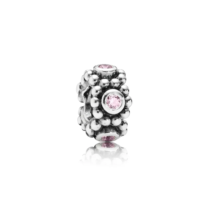 (immagine per) Distanziatore Gioco di Cerchi Rosa - 791122PCZ - Charm | PANDORA