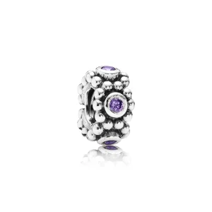 (immagine per) Distanziatore Gioco di Cerchi Viola - 791122ACZ - Charm | PANDORA