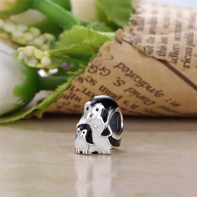 (immagine per) Famiglia del Pinguino - 791404EN60 - Charm | PANDORA - Visualizza 4