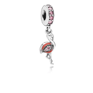 (immagine per) Fenicottero Rosa - 791294CZS - Charm | PANDORA