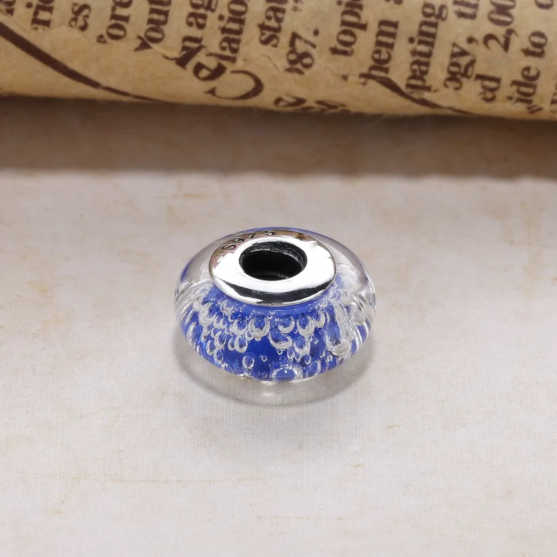 (immagine per) Charm PANDORA Effervescenza blu - Visualizza 3