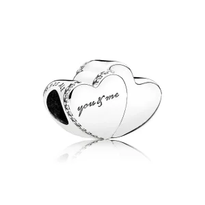 (immagine per) Charm PANDORA Due Cuori
