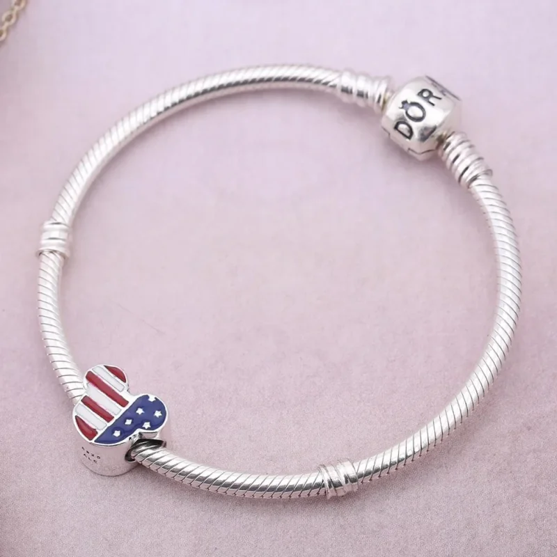 (immagine per) Disney, Charm PANDORA Topolino Americana - Visualizza 2