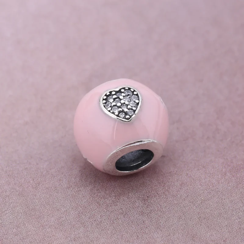 (immagine per) Charm PANDORA Amo l'animale domestico Rosa - Visualizza 3