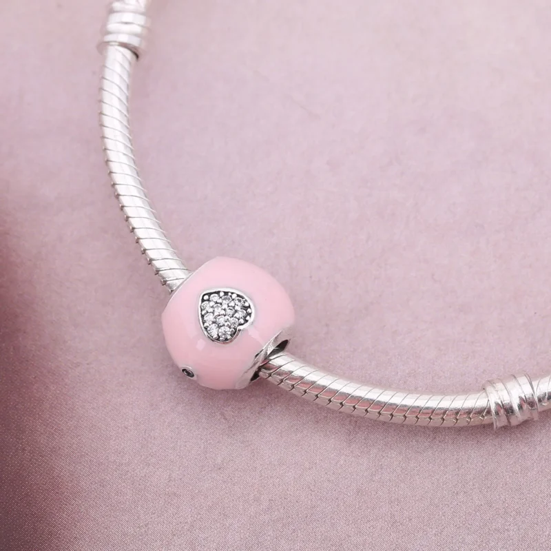 (immagine per) Charm PANDORA Amo l'animale domestico Rosa - Visualizza 4