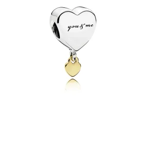 Charm Pendente PANDORA Due Cuori (immagine per) Charm Pendente PANDORA Due Cuori