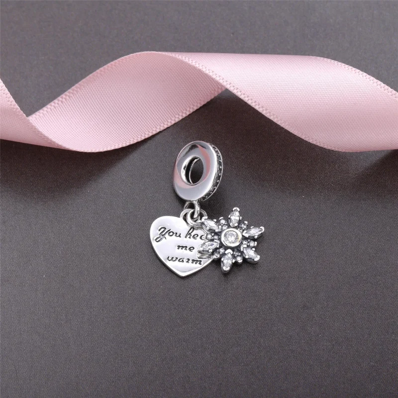(immagine per) Cuore & Fiocco di Neve - Pandora IT - Visualizza 2