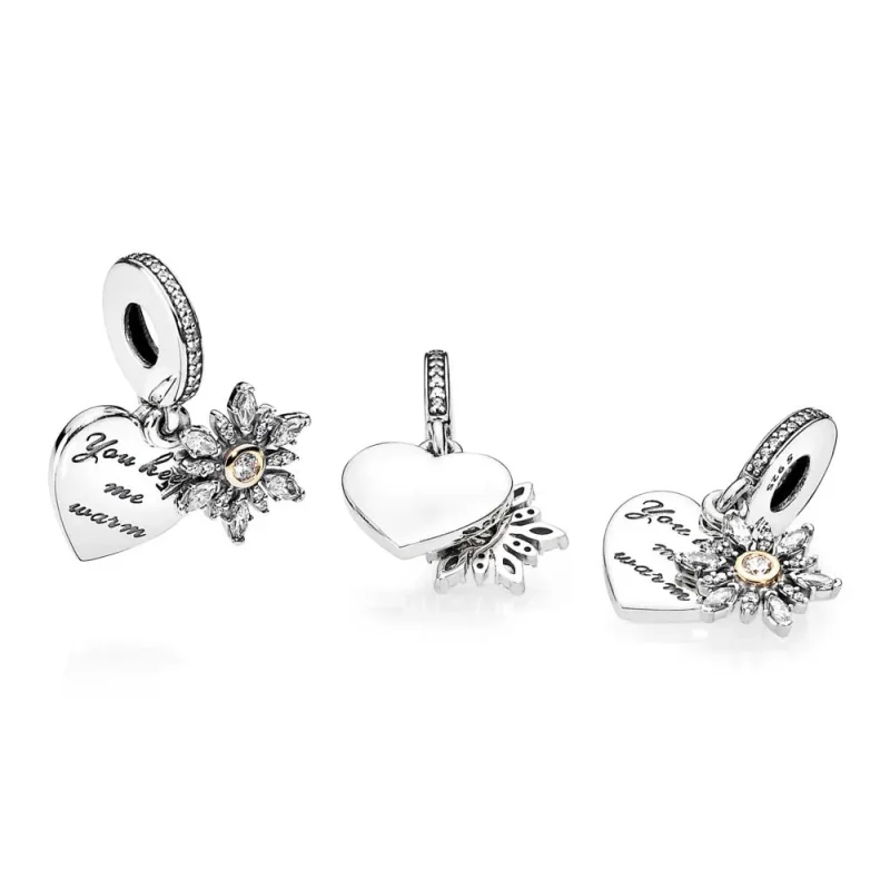 (immagine per) Cuore & Fiocco di Neve - Pandora IT - Visualizza 4