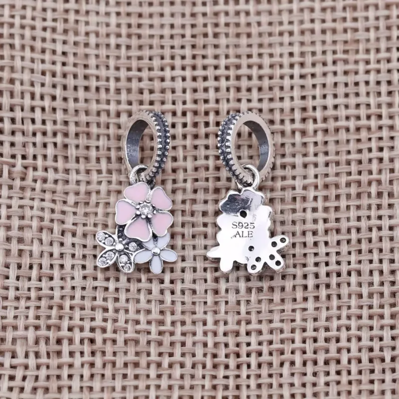 (immagine per) Charm pendente Fiori poetici - Pandora IT 791824ENMX - Visualizza 2