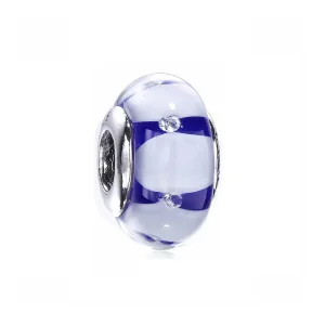 (immagine per) Charm PANDORA in Vetro di Murano Blu