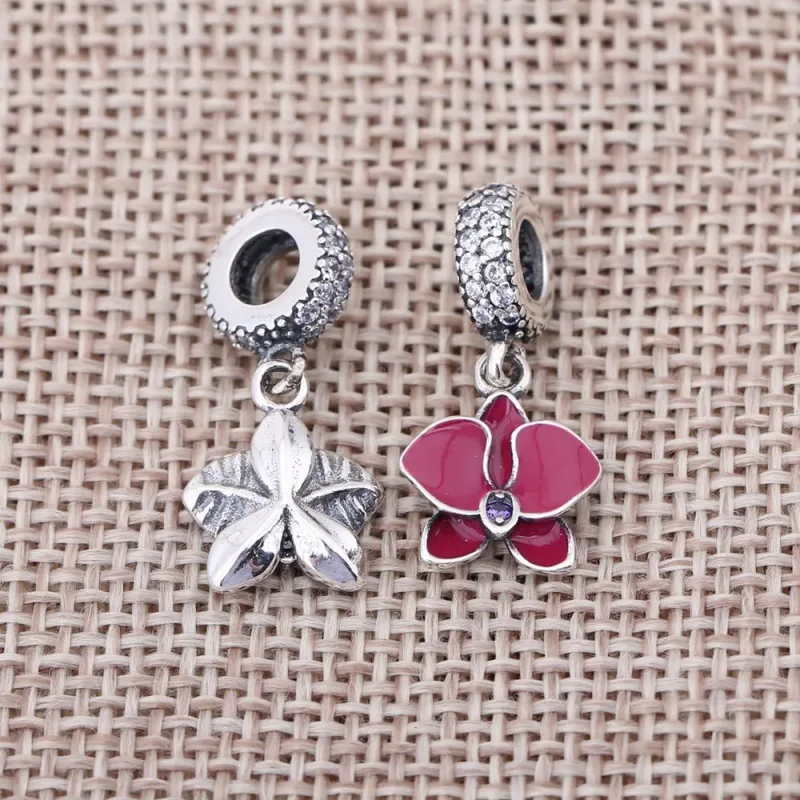 (immagine per) Charm pendente Orchidea - Pandora IT - Visualizza 2