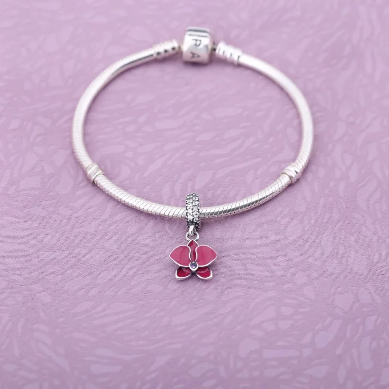 (immagine per) Charm pendente Orchidea - Pandora IT - Visualizza 3