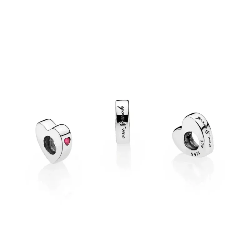 (immagine per) Distanziatore PANDORA Due Cuori 796559CZR - Visualizza 3