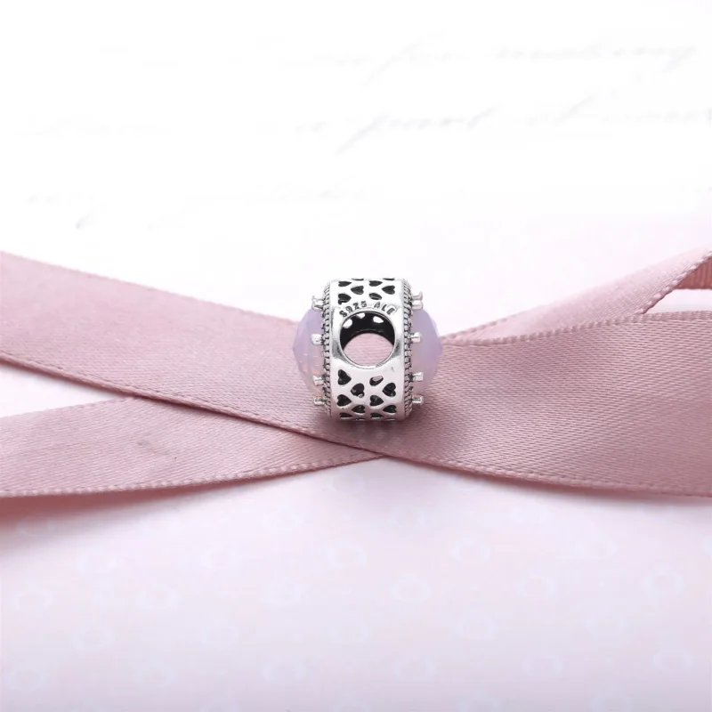 (immagine per) Gioiello Rosa Opalescente - Pandora IT - Visualizza 3