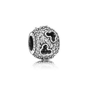 (immagine per) Disney, abstract silver PANDORA charm in Pavè, 791442CZ