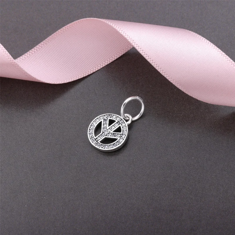 (immagine per) Simbolo di Pace - 791308CZ - Charm | PANDORA - Visualizza 2