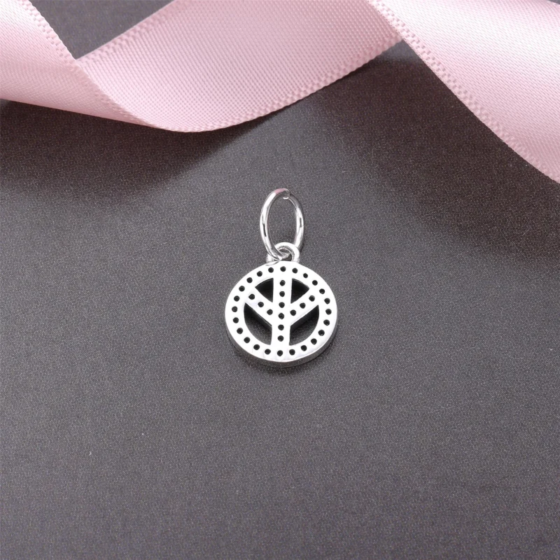 (immagine per) Simbolo di Pace - 791308CZ - Charm | PANDORA - Visualizza 3