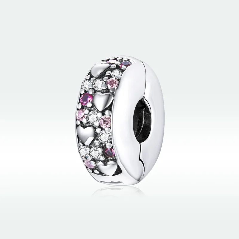 (immagine per) Charm Clip tipo Pandora Amore splendente - SCC1745 - Visualizza 5