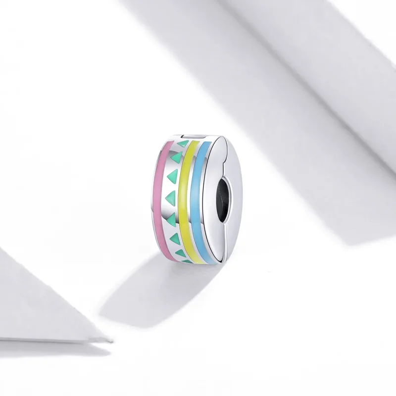 (immagine per) Charm Clip tipo Pandora Colorato - SCC1756 - Visualizza 2