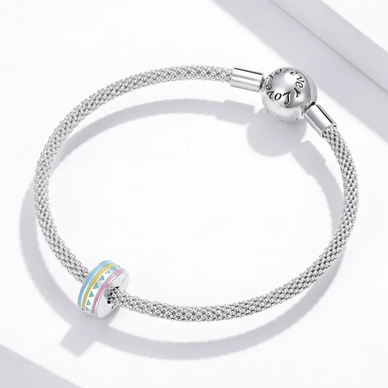 (immagine per) Charm Clip tipo Pandora Colorato - SCC1756 - Visualizza 3