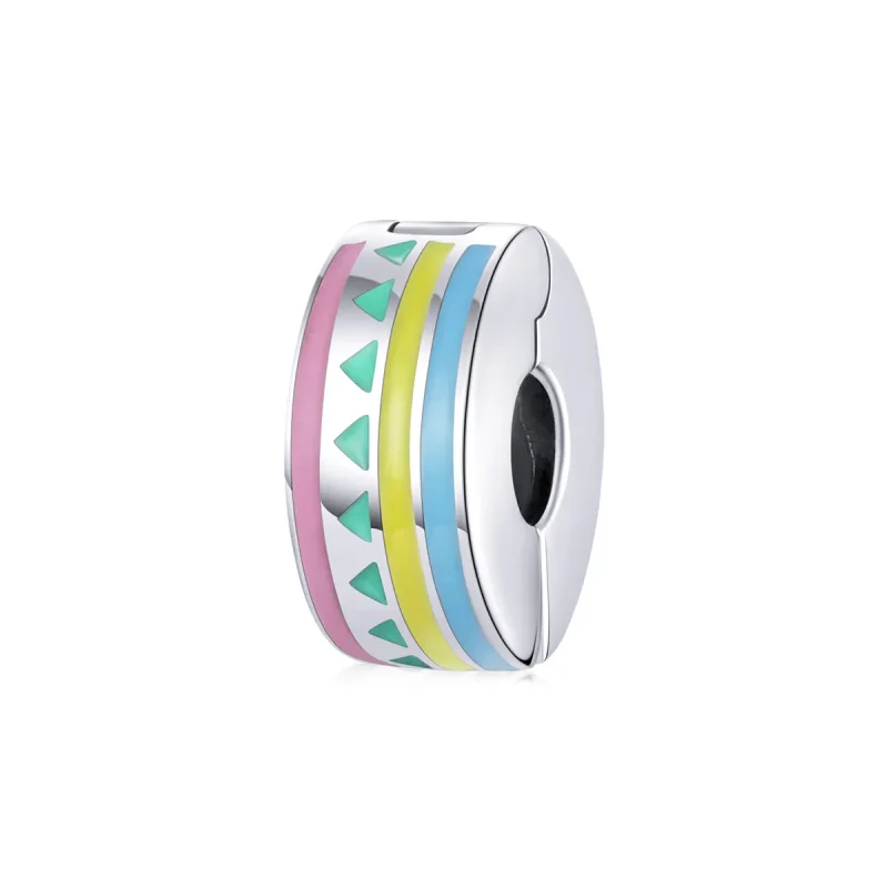 (immagine per) Charm Clip tipo Pandora Colorato - SCC1756