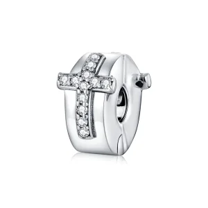 (immagine per) Charm Clip tipo Pandora Croce - SCC1497