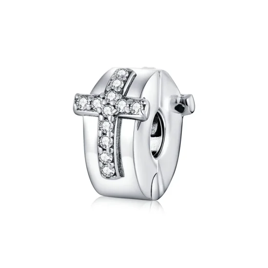 (immagine per) Charm Clip tipo Pandora Croce - SCC1497