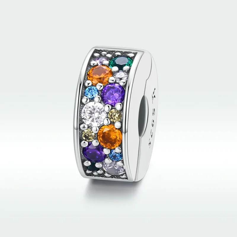 (immagine per) Charm Clip tipo Pandora Giardino colorato - SCC1609 - Visualizza 5