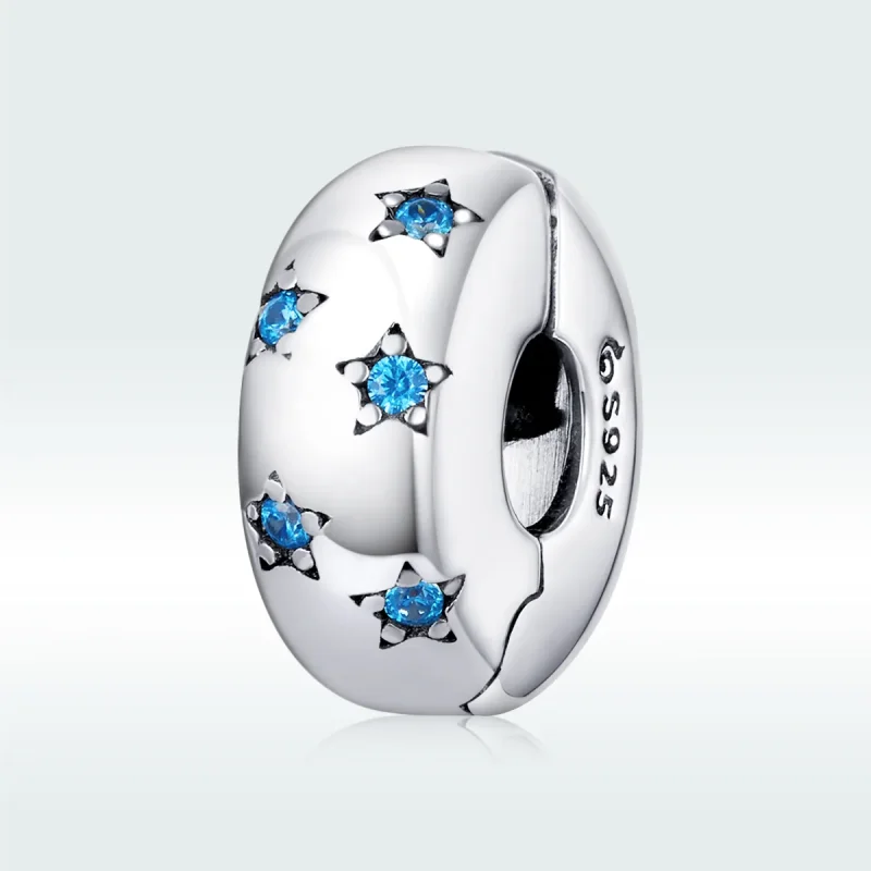 (immagine per) Charm Clip tipo Pandora Onde Al Sole - BSC253 - Visualizza 5