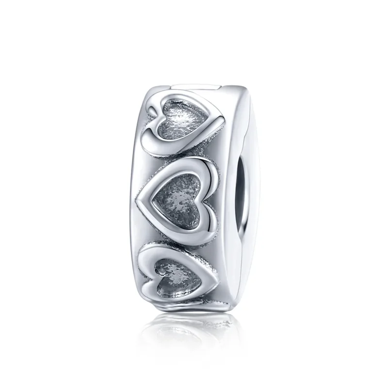 (immagine per) Charm Clip tipo Pandora Rilievo d'epoca - SCC1557