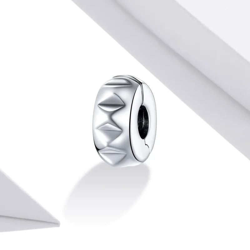 (immagine per) Charm Clip tipo Pandora Rivetto - SCC1780 - Visualizza 2