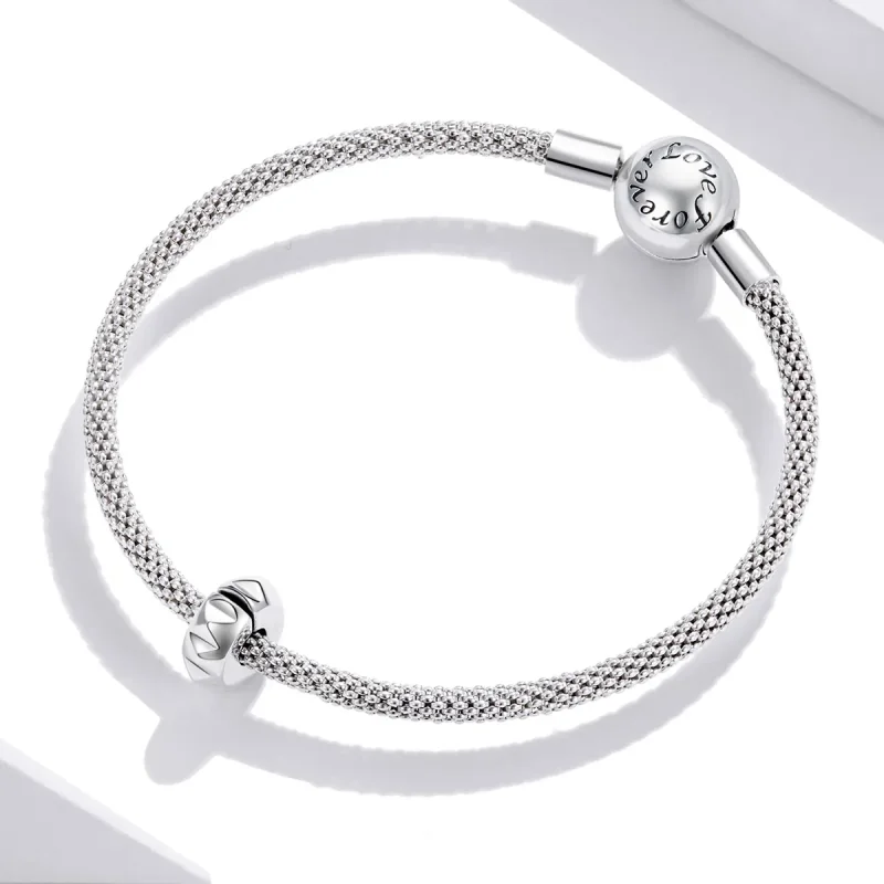(immagine per) Charm Clip tipo Pandora Rivetto - SCC1780 - Visualizza 3