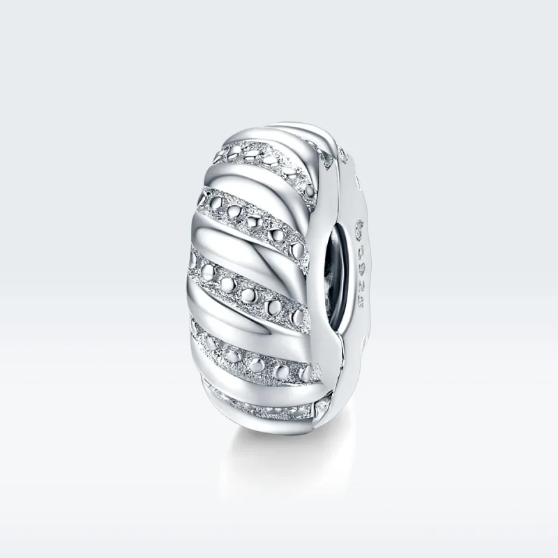 (immagine per) Charm Clip tipo Pandora Struttura semplice - BSC278 - Visualizza 5