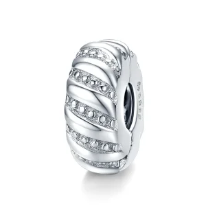 (immagine per) Charm Clip tipo Pandora Struttura semplice - BSC278