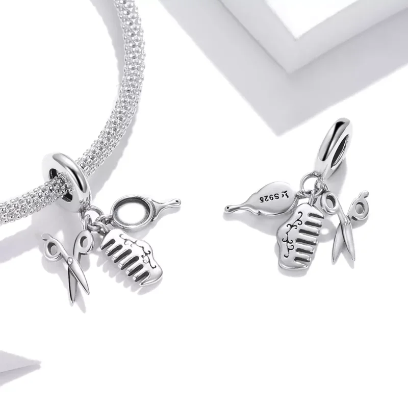 (immagine per) Charm Pendente tipo Pandora Abito da ragazza squisito - SCC1887 - Visualizza 4