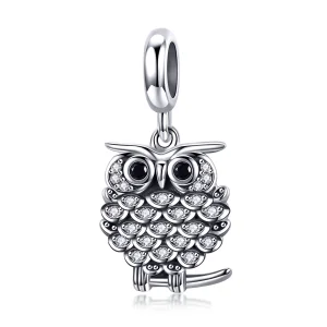 (immagine per) Charm Pendente tipo Pandora Adorabile gufo - SCC949