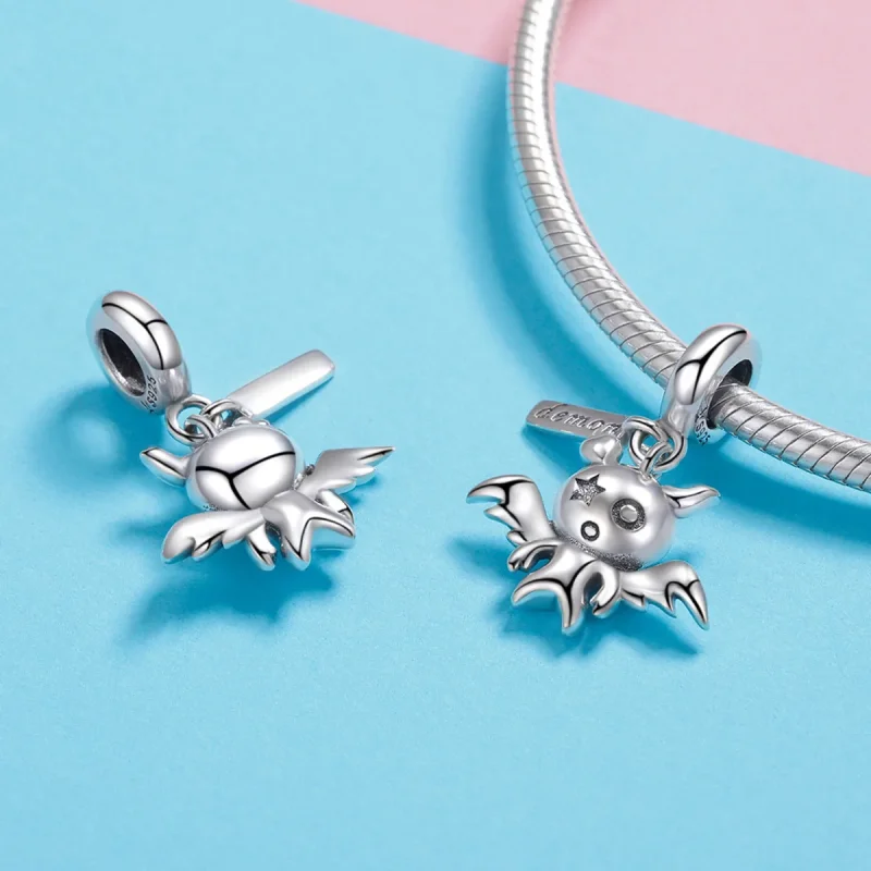 (immagine per) Charm Pendente tipo Pandora Adorabile piccolo diavolo - SCC975 - Visualizza 4