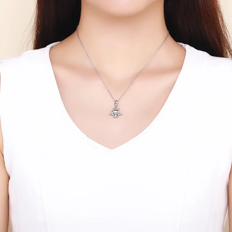 (immagine per) Charm Pendente tipo Pandora Adorabile piccolo diavolo - SCC975 - Visualizza 5