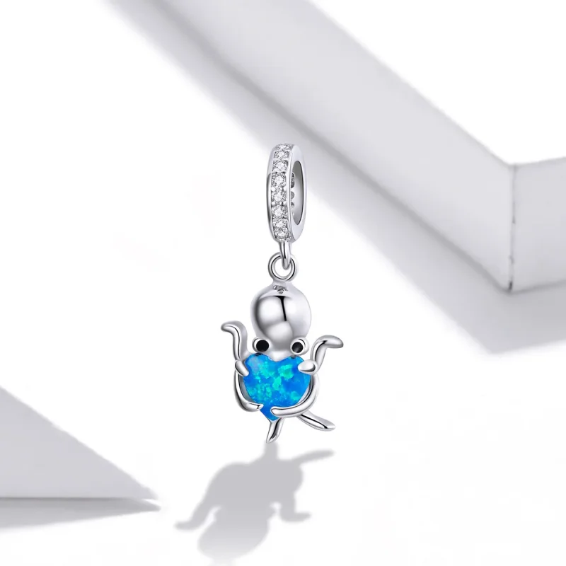 (immagine per) Charm Pendente tipo Pandora Adorabile polpo - SCC1831 - Visualizza 2