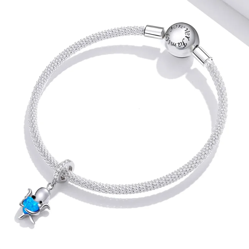 (immagine per) Charm Pendente tipo Pandora Adorabile polpo - SCC1831 - Visualizza 3
